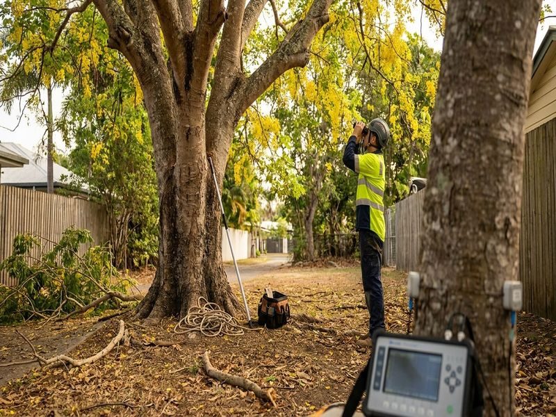 Leaning Tree Removal Cairns Qld