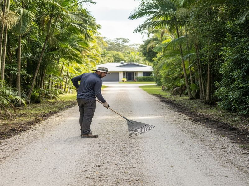 Site Levelling After Tree Cairns Qld
