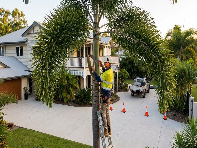 Palm Height Reduction Cairns Qld