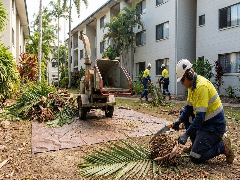 Tall Palm De Seeding Cairns Qld