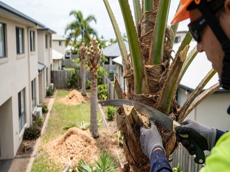 Tall Palm Risk Reduction Cairns Qld