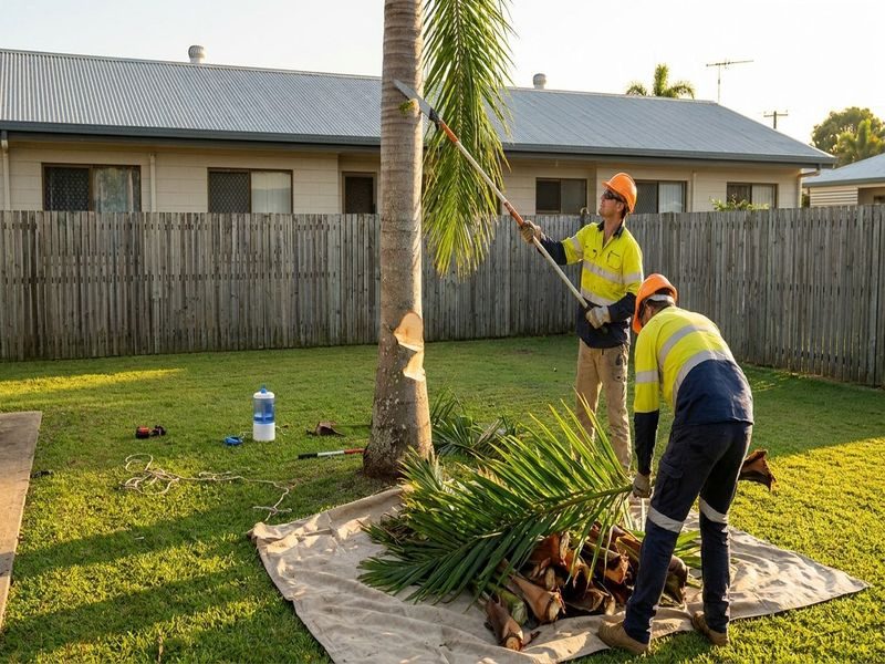 Dead Frond Removal Cairns Qld