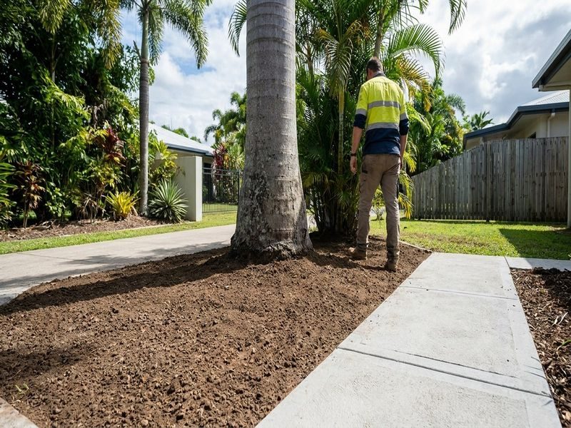Palm Flower Removal Cairns Qld
