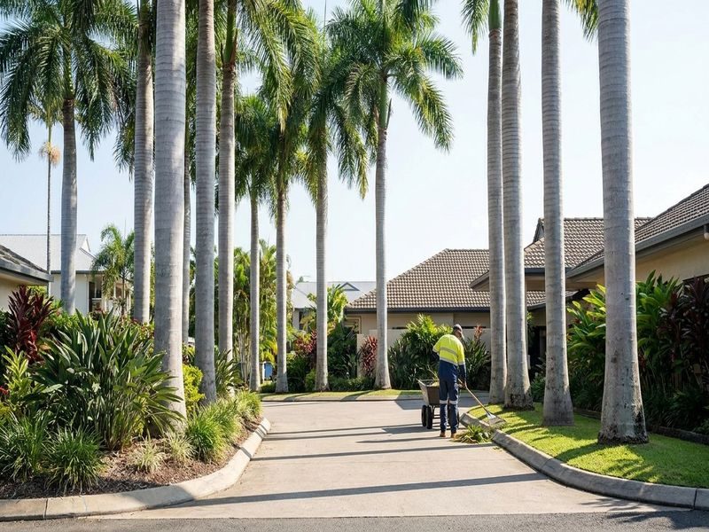 Palm Seed Pod Removal Cairns Qld