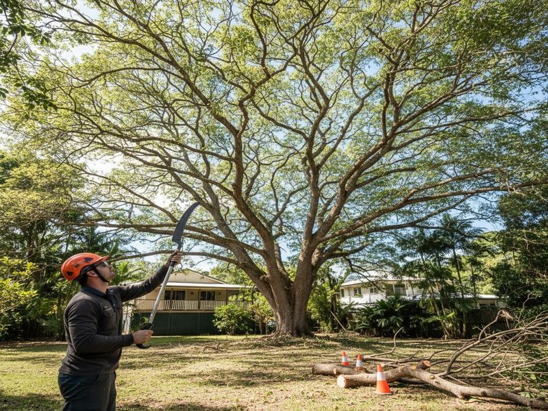 Backyard Canopy Reduction Cairns Qld
