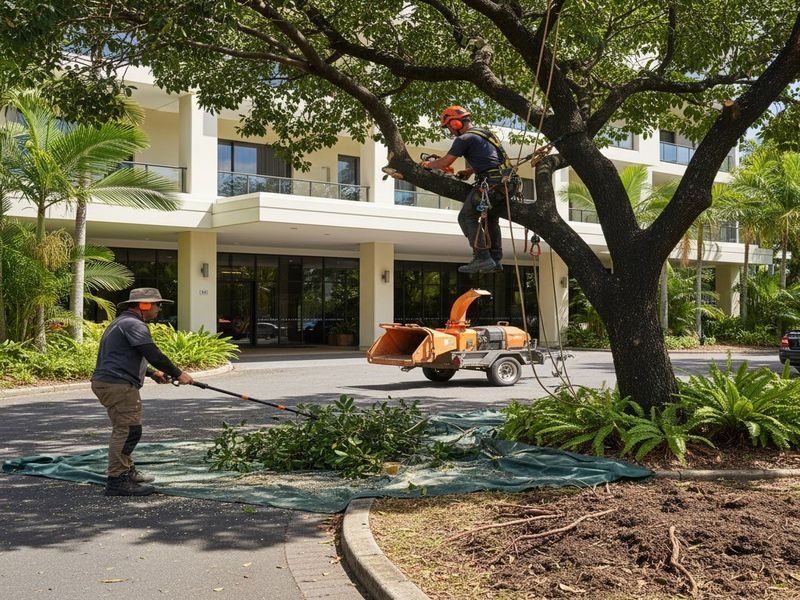 Root Grinding Near Driveways Cairns Qld