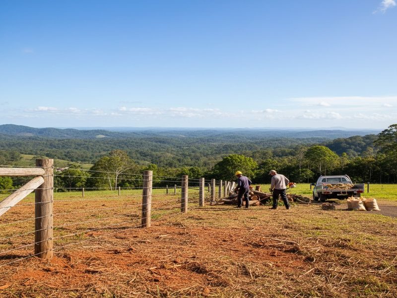 Fence Damage Prevention Pruning Cairns Qld