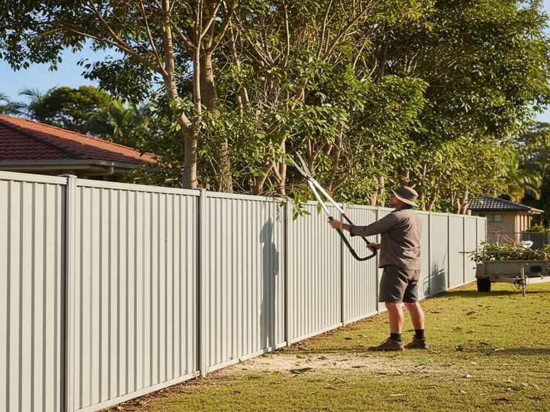 Tree Removal Before Fence Cairns Qld
