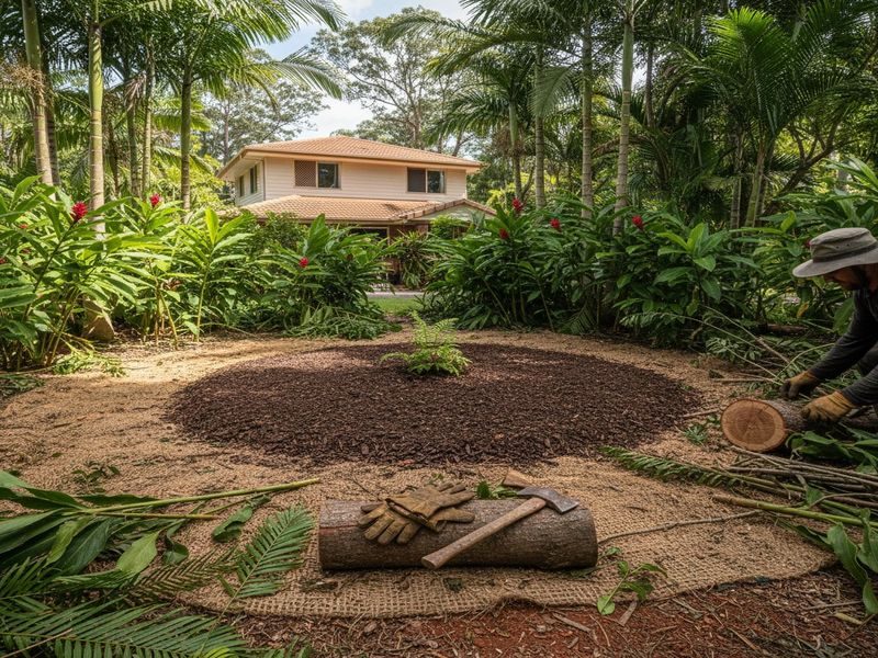 Confined Space Stump Grinding Cairns Qld