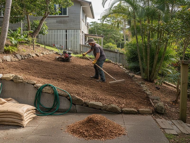 Cairns Qld Steep Slope Tree Work