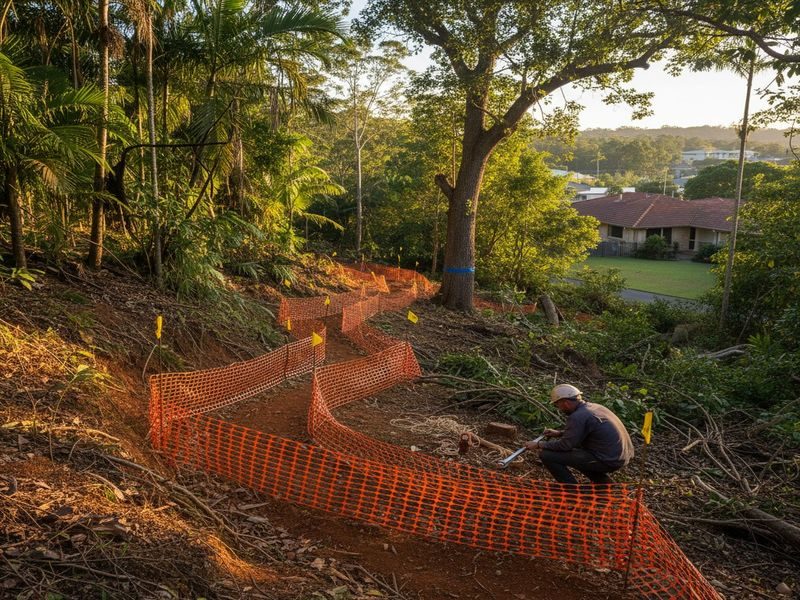 Rope Assisted Slope Tree Cairns Qld
