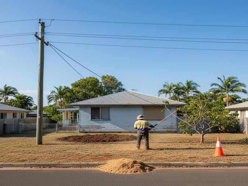 Cairns Qld Leaning Tree Removal Near