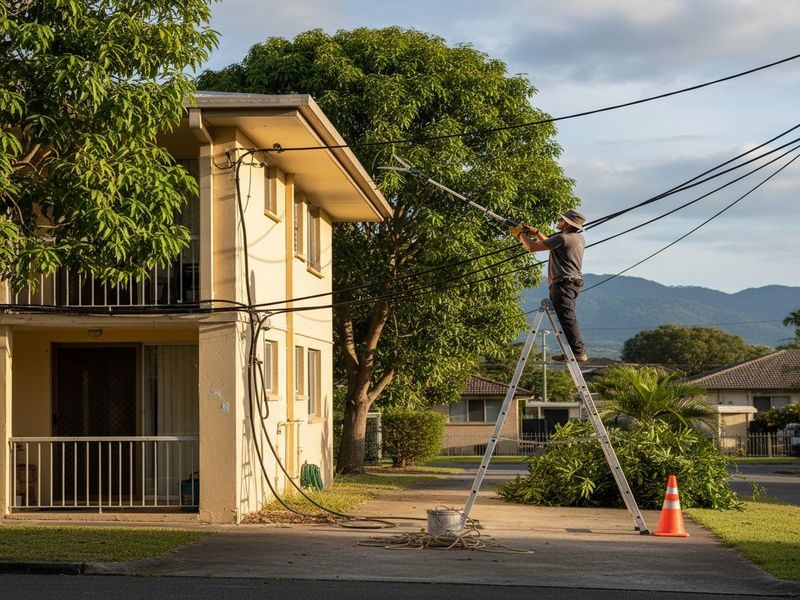 Utility Coordination Tree Work Cairns Qld