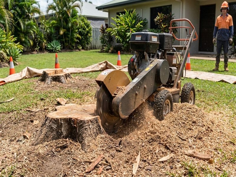Whole Yard Stump Grinding Cairns Qld