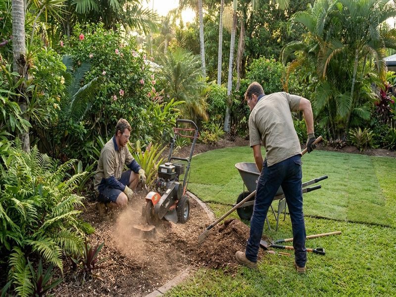 Cairns Qld Narrow Access Stump Grinding