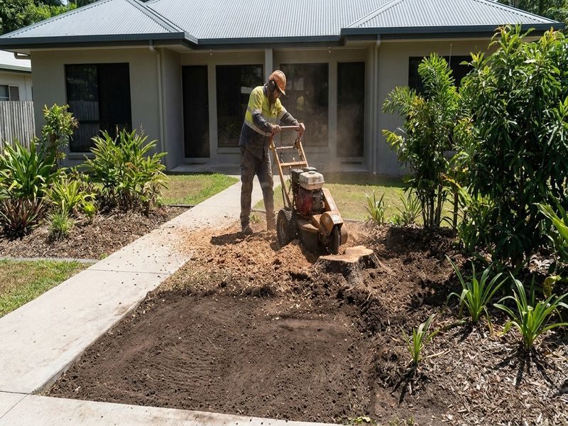 Hand Access Stump Grinding Cairns Qld
