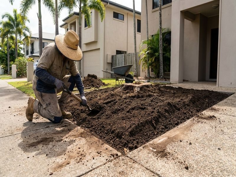 Mulch Removal After Grinding Cairns Qld