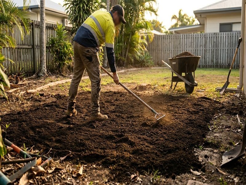 Turf Preparation After Grinding Cairns Qld