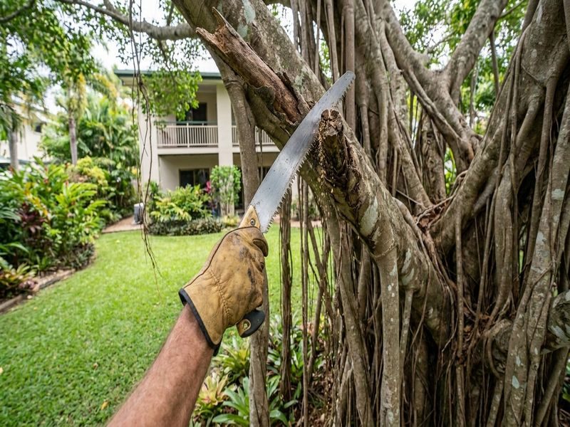 Dead Palm Frond Removal Cairns Qld
