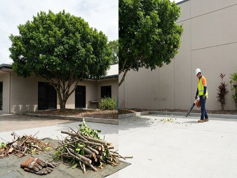 Deadwood Removal With Site Cairns Qld