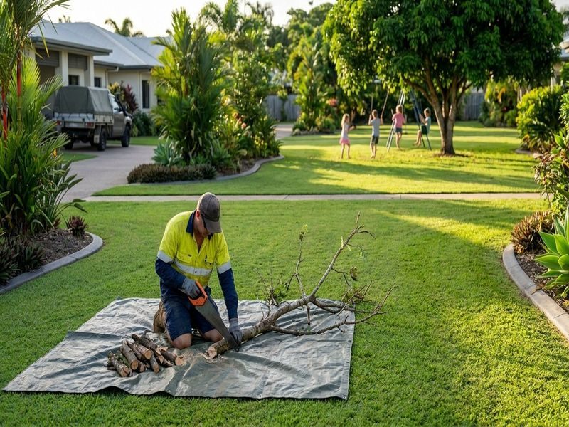 Diseased Tree Removal Site Cairns Qld